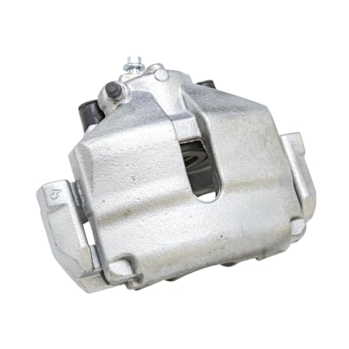 Image of Detroit Axle - Front Right Brake Caliper for Audi A1 A3 TT RS TTS Quattro | VW Bora Jetta Beetle CC Eos Golf GTI Passat, Passenger Side Disc Brake Caliper w /Bracket Replacement