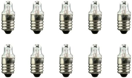 CEC Industries #112 Bulbs, 1.2 , 0.264 W, E10 Base, TL-3 shape (Box of 10)