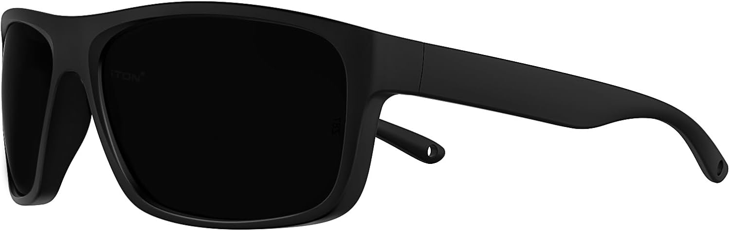 WISTON XL Z87 Sunglasses for Men Women Wraparound Safety Sunglasses UV400 Protection TR90 Sports Rectangle Frame Z8247