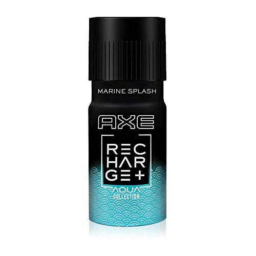 Image of AXE Dark Temptation Deodorant For Men, 150ml & Recharge Marine Splash & Ocean Breeze Deodorant Combo Pack, 150ml With (Pack Of 2)