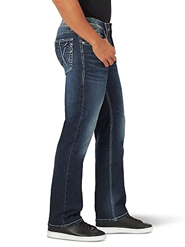 Rock & Republic Relaxed Straight Jean, On Point, 32W X 34L #TOP1