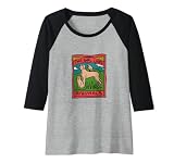 Femme Une fille aime sauver les animaux - expression amusante - Manche Raglan