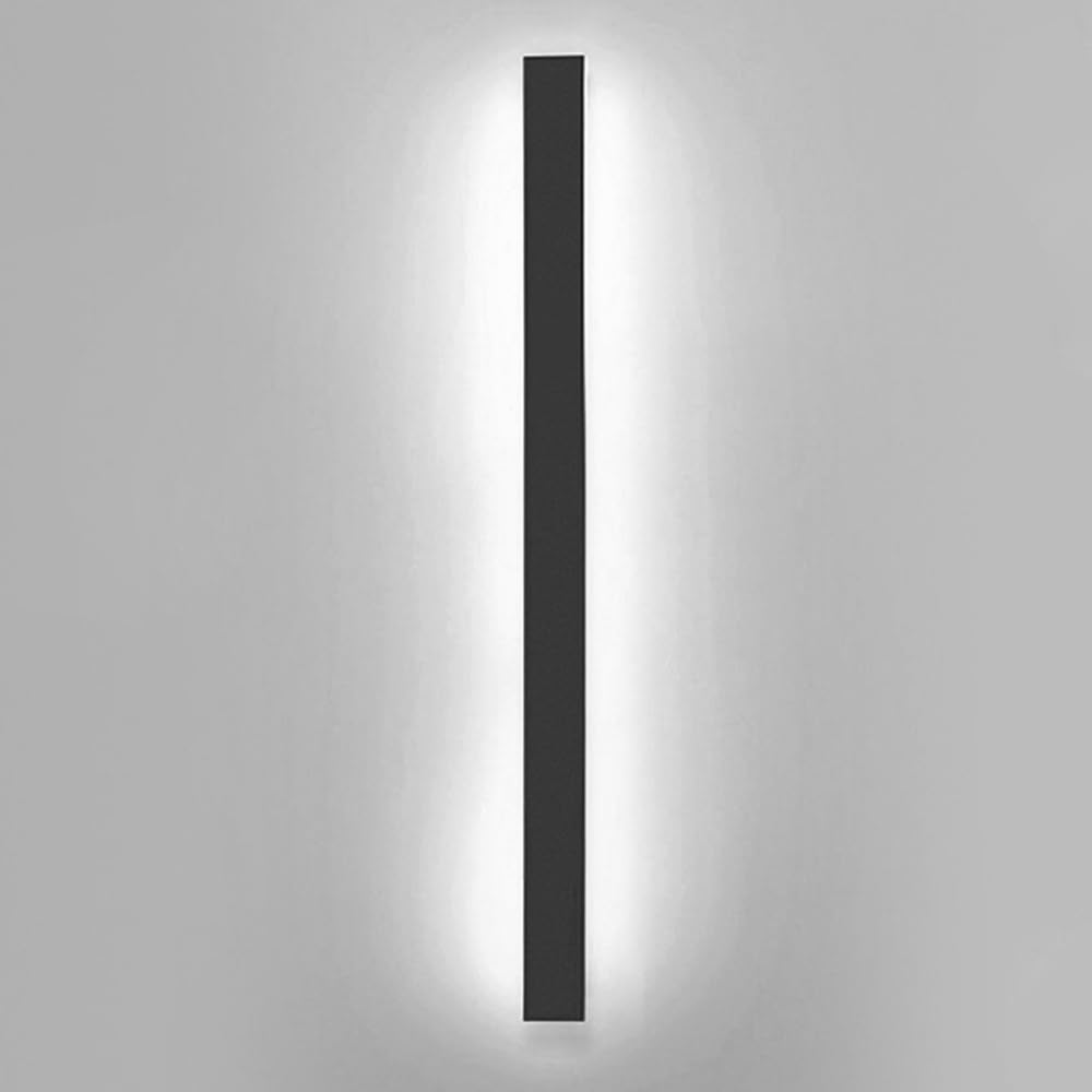 Applique murale en métal ultra-mince et luminaire LED haut de gamme d'ambiance de cour