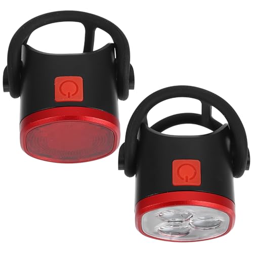 Éclairage Vélo USB Rechargeable Ensemble Phare et Feu Arrière pour Cyclisme