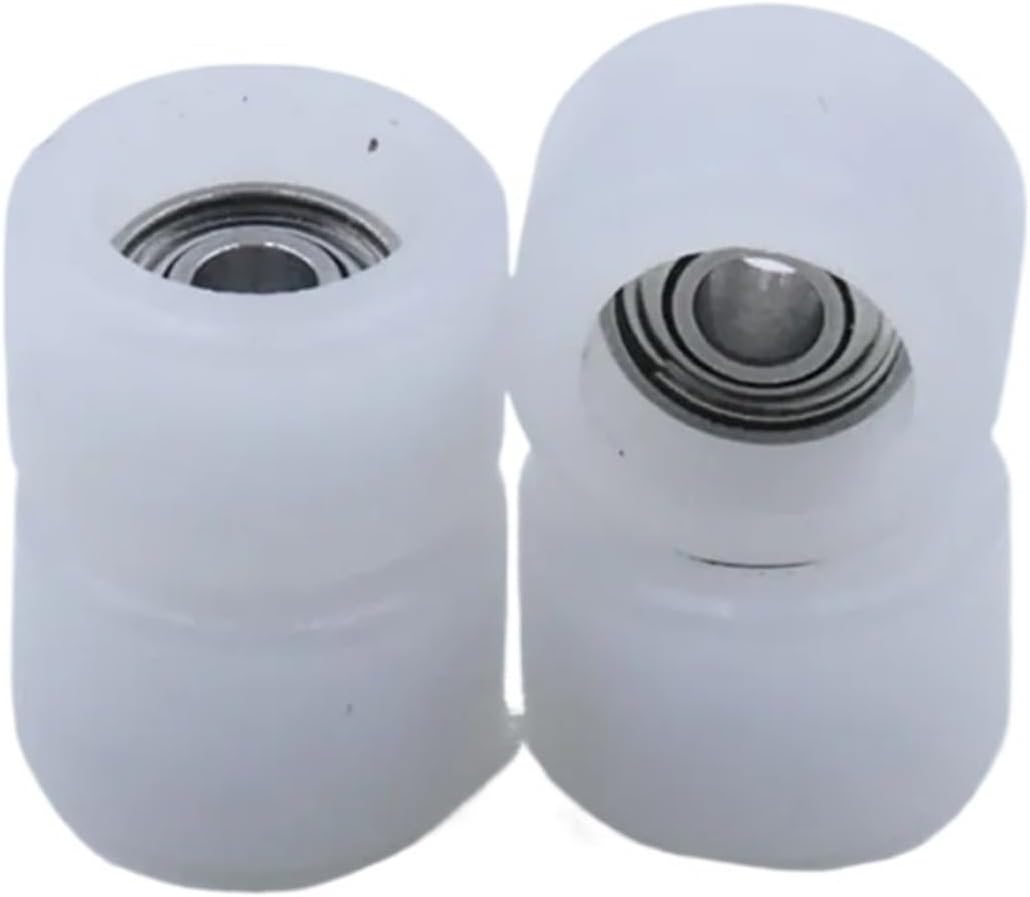 Fingerboard Wheels Mini Shape Urethane Fingerboard Wheels 65D Hardness(White)