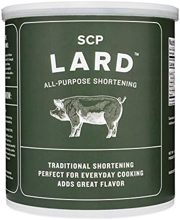 South Chicago Packing Traditonal LARD Shortening, 42 Ounces, Specialty Baking Shortening and Cooking Fat
