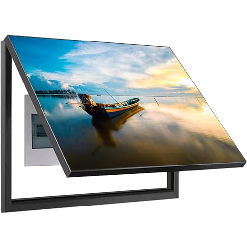 Decorative Electrical Panel Cover - Wall Mounted Fuse Box Cabinet for Home, Stylish Design to Conceal Electric Meter Box, Ideal for Living Room & Kitchen