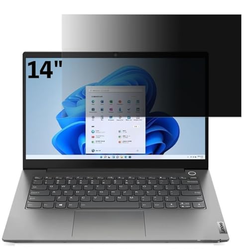 Lenovo ThinkBook 14 Gen4 AMD 14インチ 16:9 対応 覗き見防止フィルム プライバシーフィルター ブルーライトカット 反射防止 PC パソコン モニター のぞき見防止 画面保護 保護シート 着脱簡単 両面使用