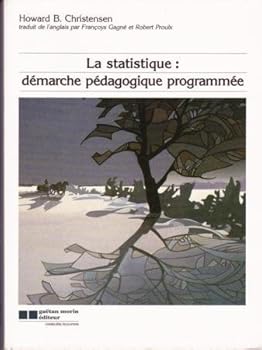 Paperback La statistique: Démarche pédagogique programmée [French] Book