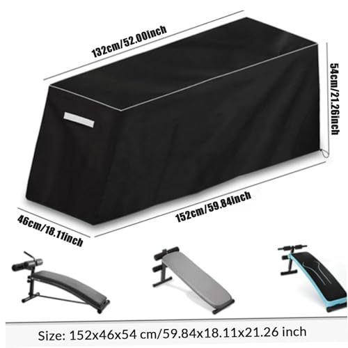 Housse de banc de musculation 60" en Oxford premium imperméable et résistant - 7