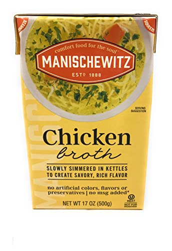 MANISCHEWITZ Aseptic Chicken Broth, 17 OZ