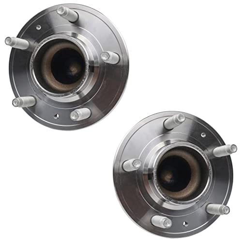 Image of TRQ Rear Left and Right Wheel Bearing & Hub Assembly Set 2 Piece for 2018-2022 Chevrolet Equinox 2018-2022 GMC Terrain FWD
