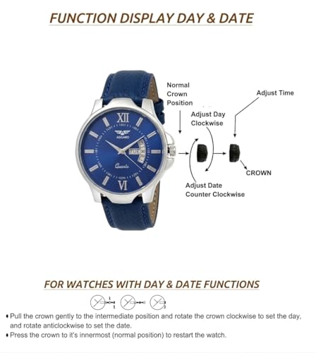 Image of ASGARD Men's Quartz Watch, with Day and Date