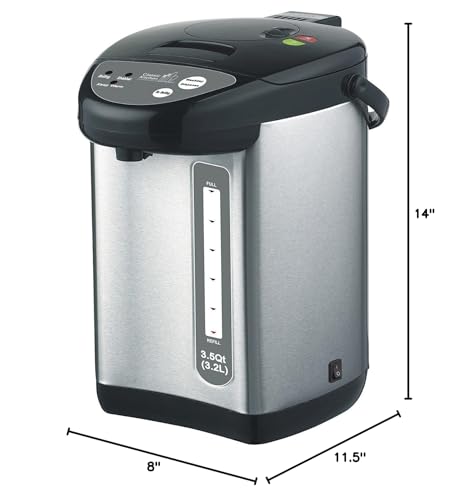 Tetera Eléctrica Classic Kitchen CK321NP 3.2L Acero Inox miniatura 2