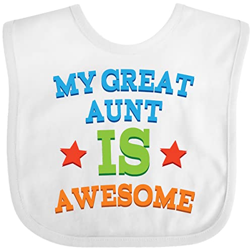 inktastic My Great Aunt Is Awesome Baby Bib