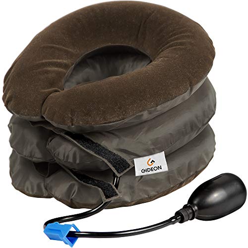 Gideon Cervical Neck Traction Device Collar Brace Spine Alignment Instant Relief for Chronic Neck and Shoulder Pain  Great Alternate Pain Relieving Remedy