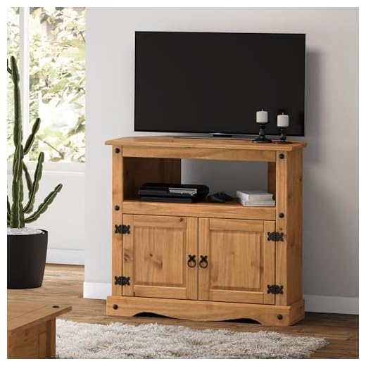 Corona Furniture Corona Corner TV Unit Solid Pine Living Room