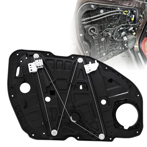 SecosAutoparts Front Right Side Power Window Regulator with Panel w/o Motor, Compatible with Kia Optima 2016-2021 Replace# 82481D4000 82481-D4000 by SecosAutoparts - Used condition - US$65.96