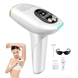 IPL Geräte Haarentfernung, 15J Body Haarentfernung Haarentfernung Laser, 3 in 1 & Schmerzfrei & Langanhaltend, IPL Haarentfernungsgerät mit LCD-Touchscreen, 9 Energiestufen