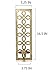 Hosley Gold Metal Pillar & Votive Candle Holder Wall Sconce 16.5 Inch High - Elegant Home Decor, Room Decor & Wall Decor for Weddings, Special Occasions, Home, Office, Spa
