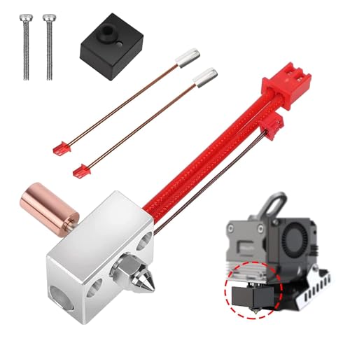 Sprite Extruder -Heizungsblock -Kit Ender 3 S1 Hotend High Temperatur Pro 300 ℃, kompatibel mit Ender 3 S1 Pro/Ender 3 S1 3D -Drucker – Bild 5