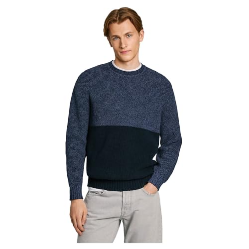 Pepe Jeans Costello Maglieria, Blu (Dulwich Blue), M Uomo
