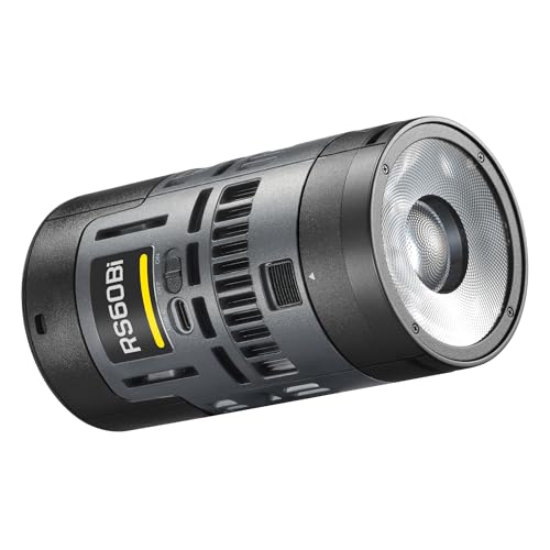 Image of Godox RS60Bi 60W Bi 2800K- 6500K Color LED Light Provides Creative Lighting Control with Multiple Modes, Including CCT, HSI,RGBW, and FX.