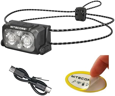 Nitecore NU25 MCT UL 400 Lumen Headlamp – Best Ultralight Option