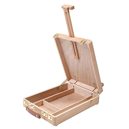 Chevalet de table bois pliable support peinture dessin ajustable