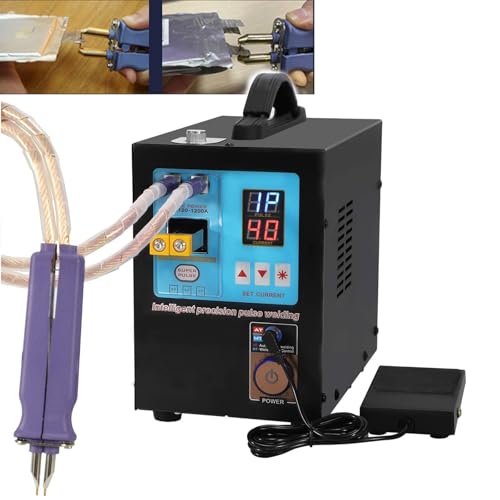4.3KW Intelligent Welding Machine, Handheld Battery Spot Welding Machine, Fixed Head Spot Welding Thickness: 0.15~0.35mm/spot Welding Pen: 0.15~0.2mm