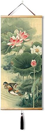 Japanese Wall Scroll Japanese Scroll Japanese Wall Art Chinese Scroll Wall Hanging Art Japanese Scroll Wall Art Decor Home Metaphor Lover