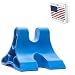 The DaVinci Tool Soft Self Massage Wedge by Body Back Company - Neck, Shoulder & Leg Massage for Headache & Migraine Pain Relief, Occipital Release, Trigger Point Therapy & Myofascial Release Device