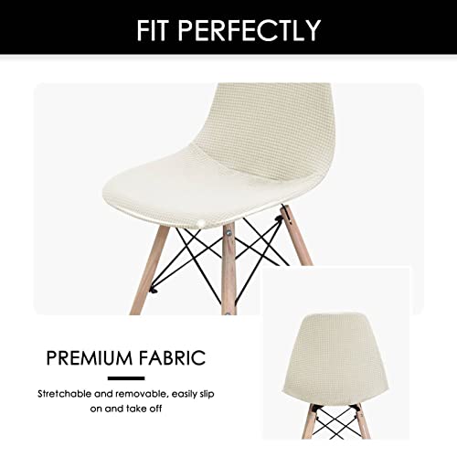 Housse de chaise imperméable pour rénover et protéger vos chaises modernes blanches tachées