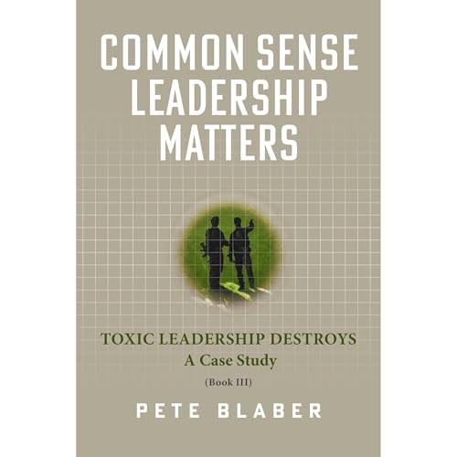 Common Sense Leadership Matters by Pete Blaber episode artwork