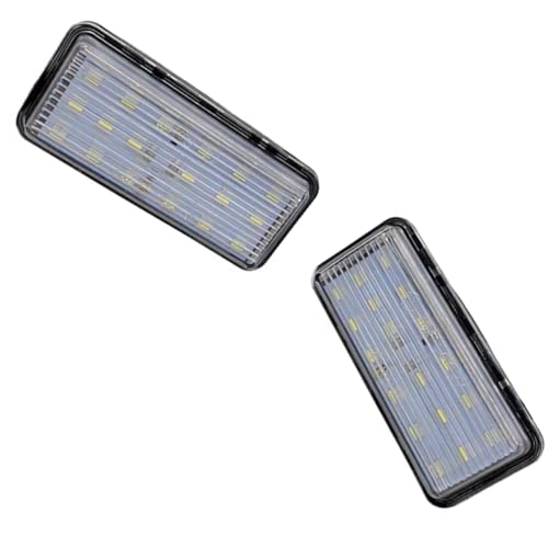 Luz de matrícula para Toyota Land Cruiser y Reiz 4D un par de pilotos traseros 2002-2009