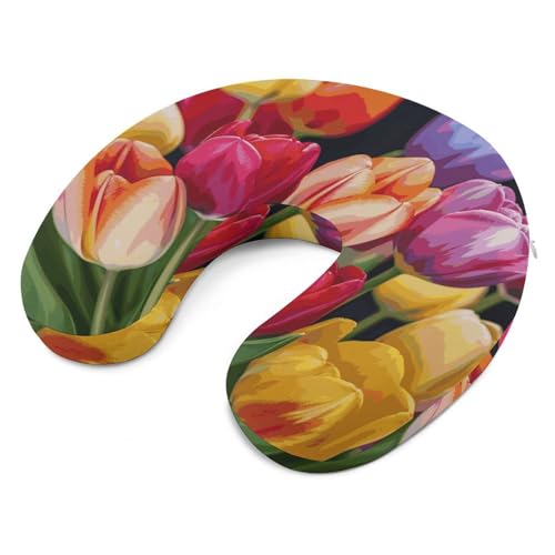 Almohada en U Espuma Viscoelástica 30 cm Tamaño único miniatura 6