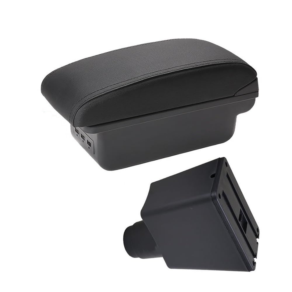 Aierdeyp B2 Black Line 3Usb Car Armrest Box For Renault For Logan 2 For Sandero