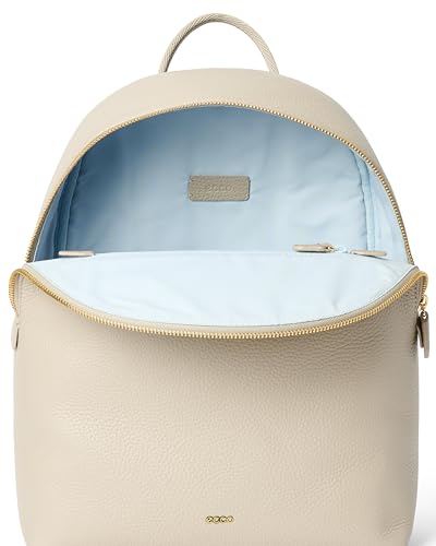 ECCO Medium Leather Backpack, Sand4