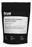 Vanilla Whey Protein Isolate Cold-Filtration - 100% Whey Protein Powder - 27g Protein per Serving - Mixes Easily and Tastes Great - Third Party Tested - French Vanilla - 1lb
