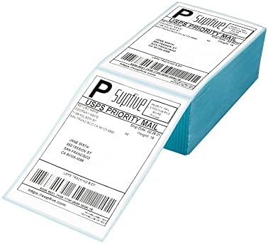 Aaiwa 4x6 Fanfold Thermal Direct Shipping Labels – 500 Pack – Waterproof Oil-Proof Eco-Friendly