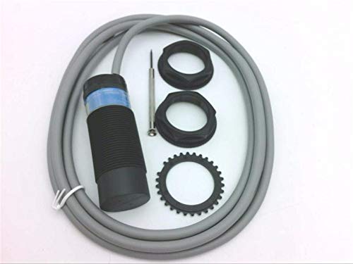 RADWELL RAD07496 Proximity Sensor, CAPACITIVE, Cylindrical, Plastic, UNSHIELDED, 30MM Threaded Body, 30MM Range, AC Output, N/C, 2M PRE-Wired