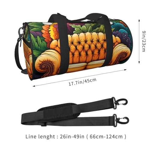 Travel Duffle Bag Lightweight Small Gym Bag Foldable Weekender Overnight Bags with Adjustable Shoulder Strap Carry On Tote Bags Couch Hospital Bag for Women Men2