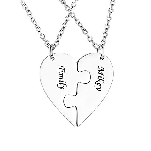 harygate Namenskette mit Gravur Personalisierte Kette Cover