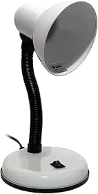 LUMINATTI BY DANURI Viking Luminária de Mesa, Branco, Até 30 W