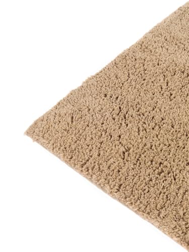 RugVista Cadiz Tapis de Bain, Rectangulaire, 60 x 90 cm, Beige/Terracotta – vue 3