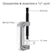 Goplus 4 in 1 Ball Joint Service Tool Kit 2WD & 4WD Remover Installer w/ 4-Wheel Drive Adapters