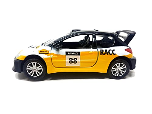 PLAYJOCS Voiture Rally RACC GT-3941 Voiture métallique Jouet pour enfants et collectionneurs.