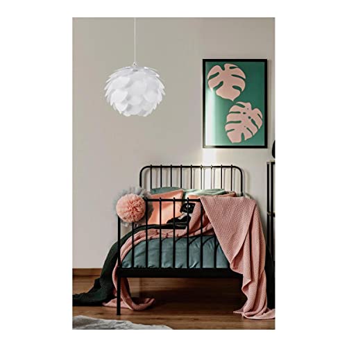 Suspension design Anémone 130 cm, lustre d'exception salon