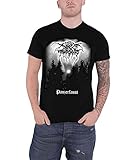 Disponibile direttamente Darkthrone T Shirt Panzerfaust band logo Ufficiale Uomo nero