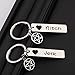 ENSIANTH Couple Keychain Bitch Jerk Best Friend Keychain(bitch jerk set key)